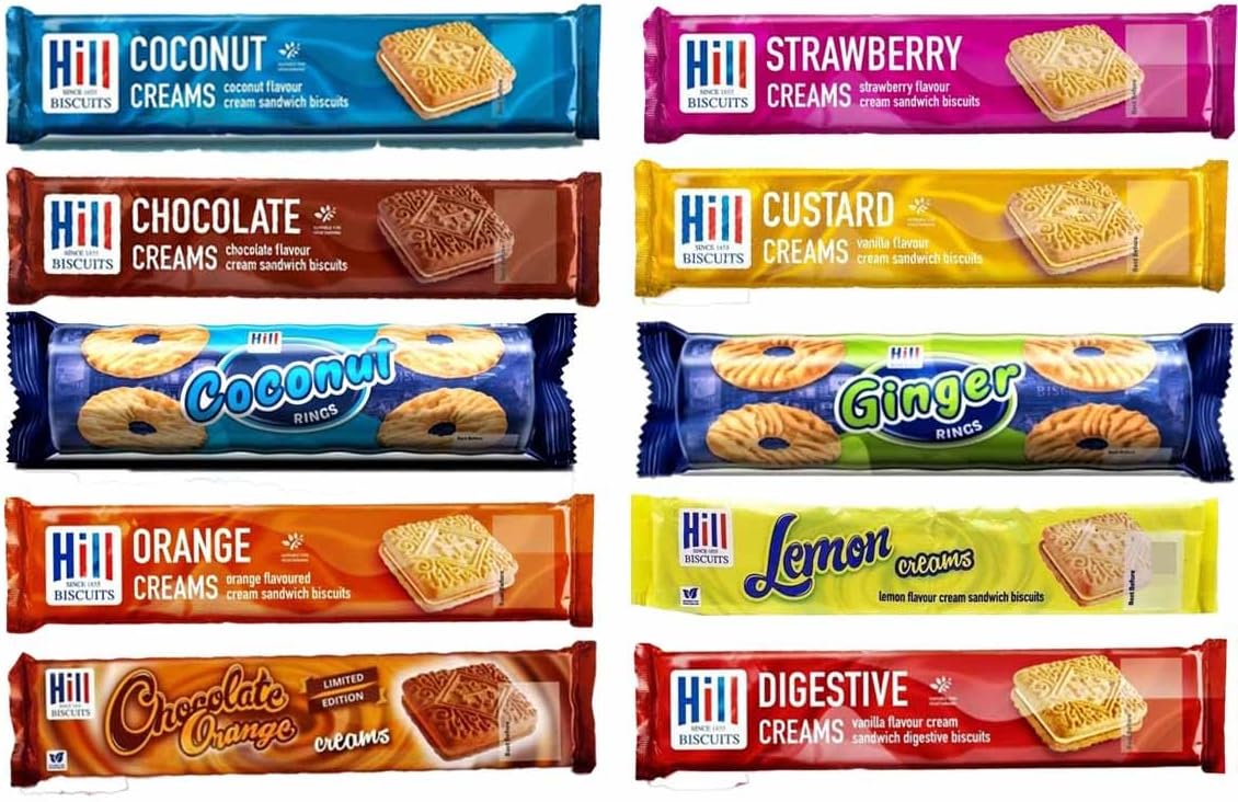 Hills Biscuits 150g Variety Bundle Pack of 10 Amazon.co.uk Grocery