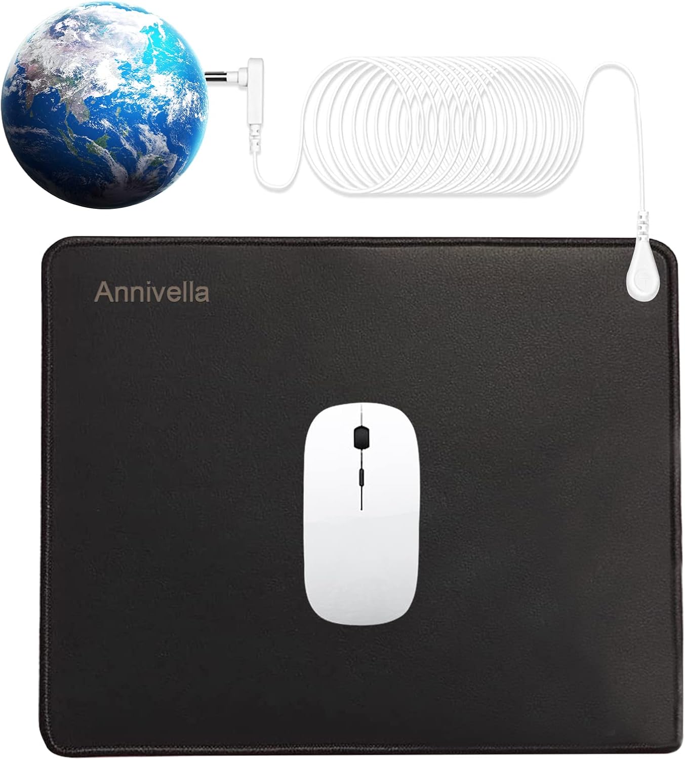 Grounding Mat Kit Earthing Pad Universal Auto Seat Chairs Wristband