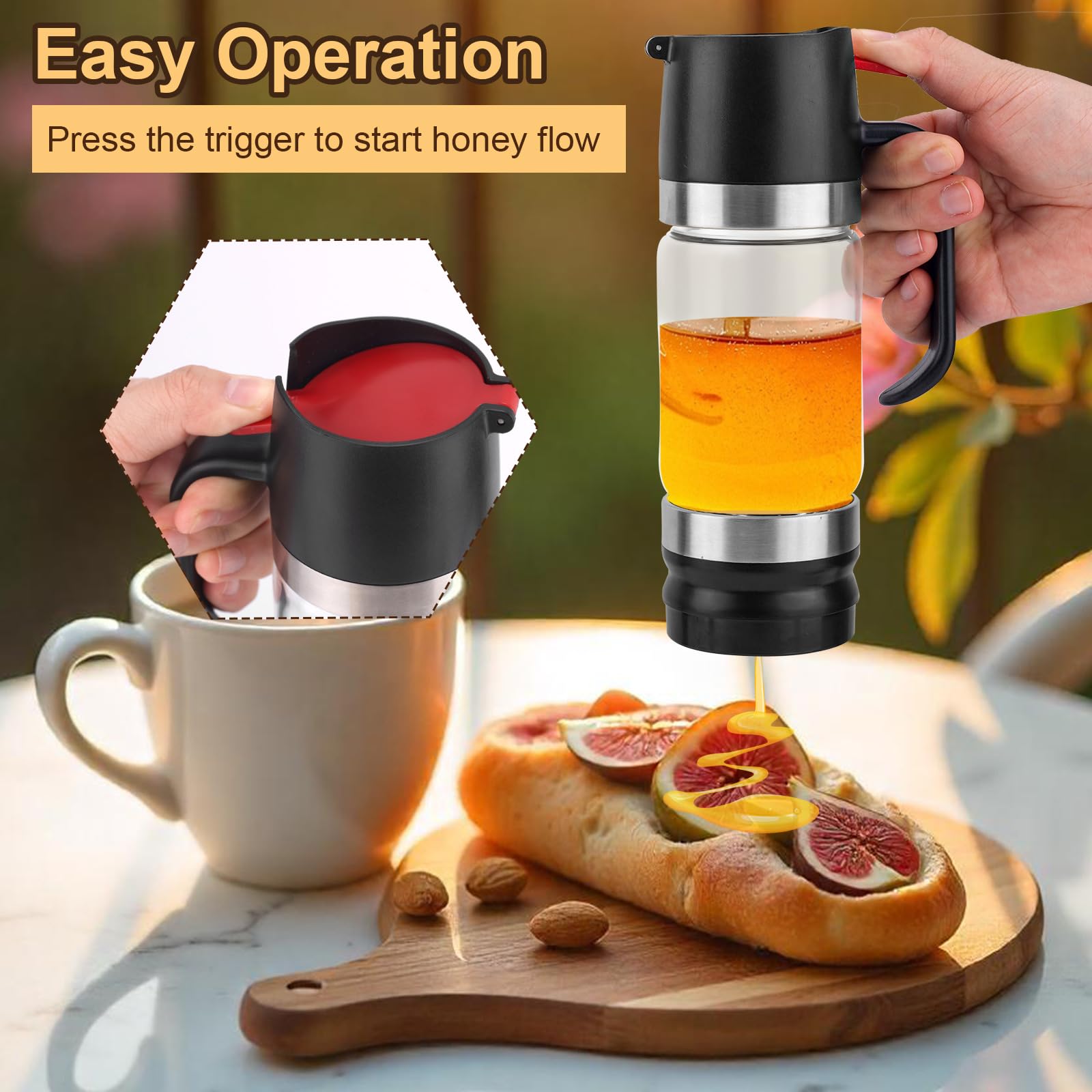 Distributeur de Verres Fackelmann 200 ml - Anti-goutte et compatible lave-vaisselle