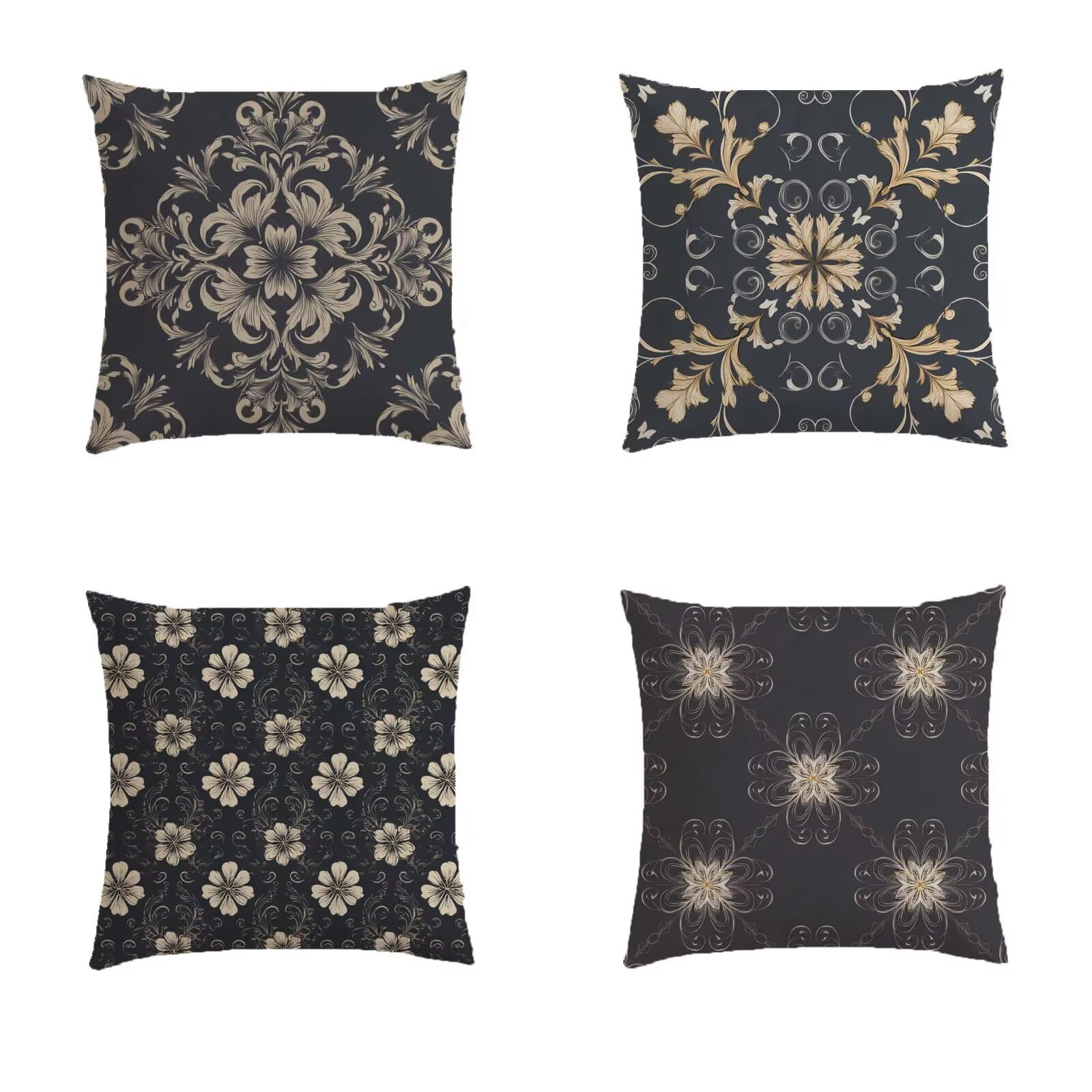 Taie oreiller modern gifts 45x45 cm au design géométrique haut de gamme pour intérieur