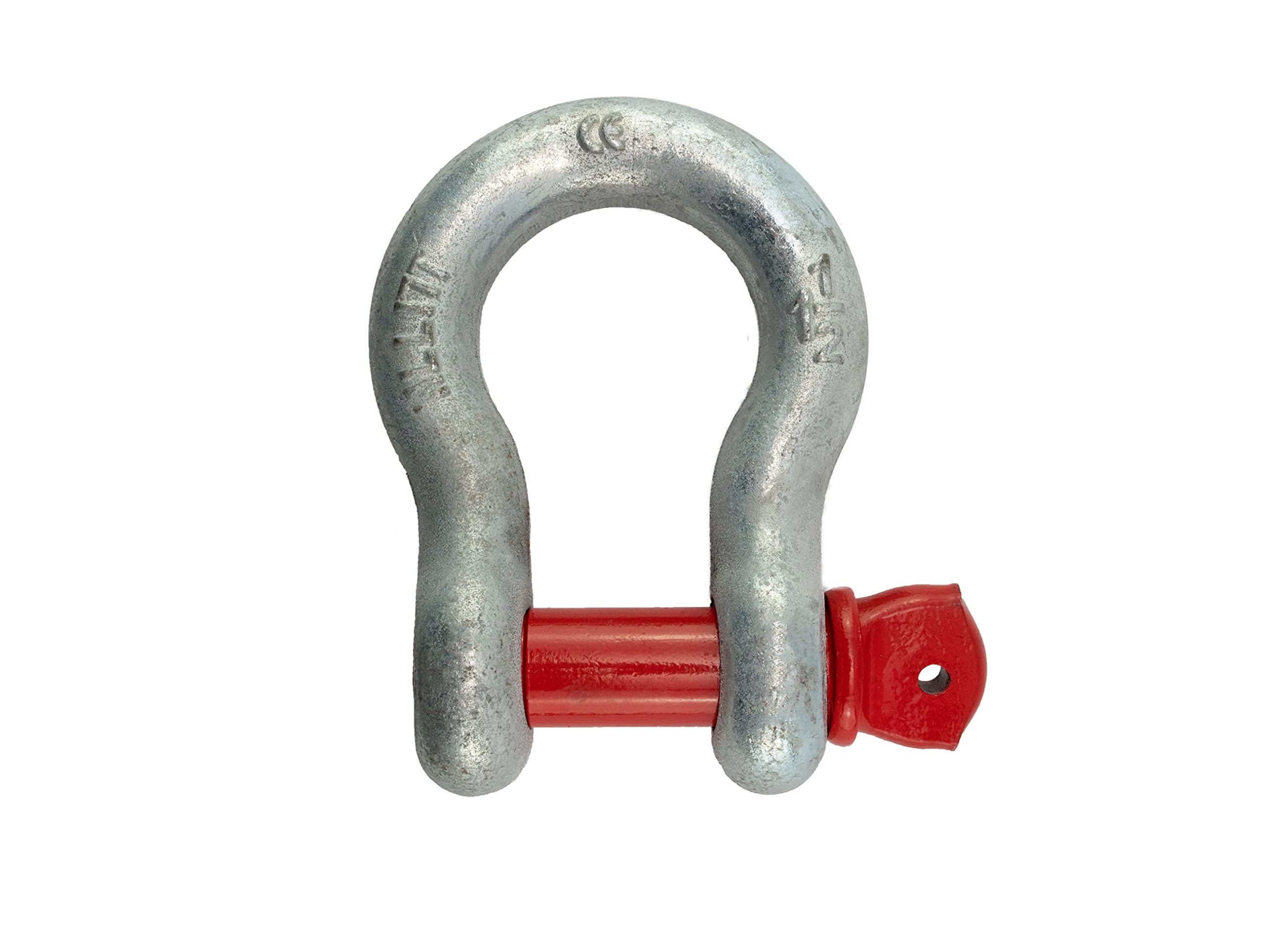 VCT 1-1/2 Inch Galvanized Screw Pin Anchor Shackle with a 17 Ton Capacity