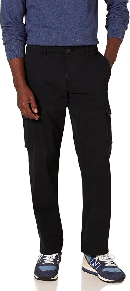 Amazon Essentials Men's Straight-Fit Stretch Cargo Pant (Available in Big & Tall) OEKO-TEX STANDARD 100