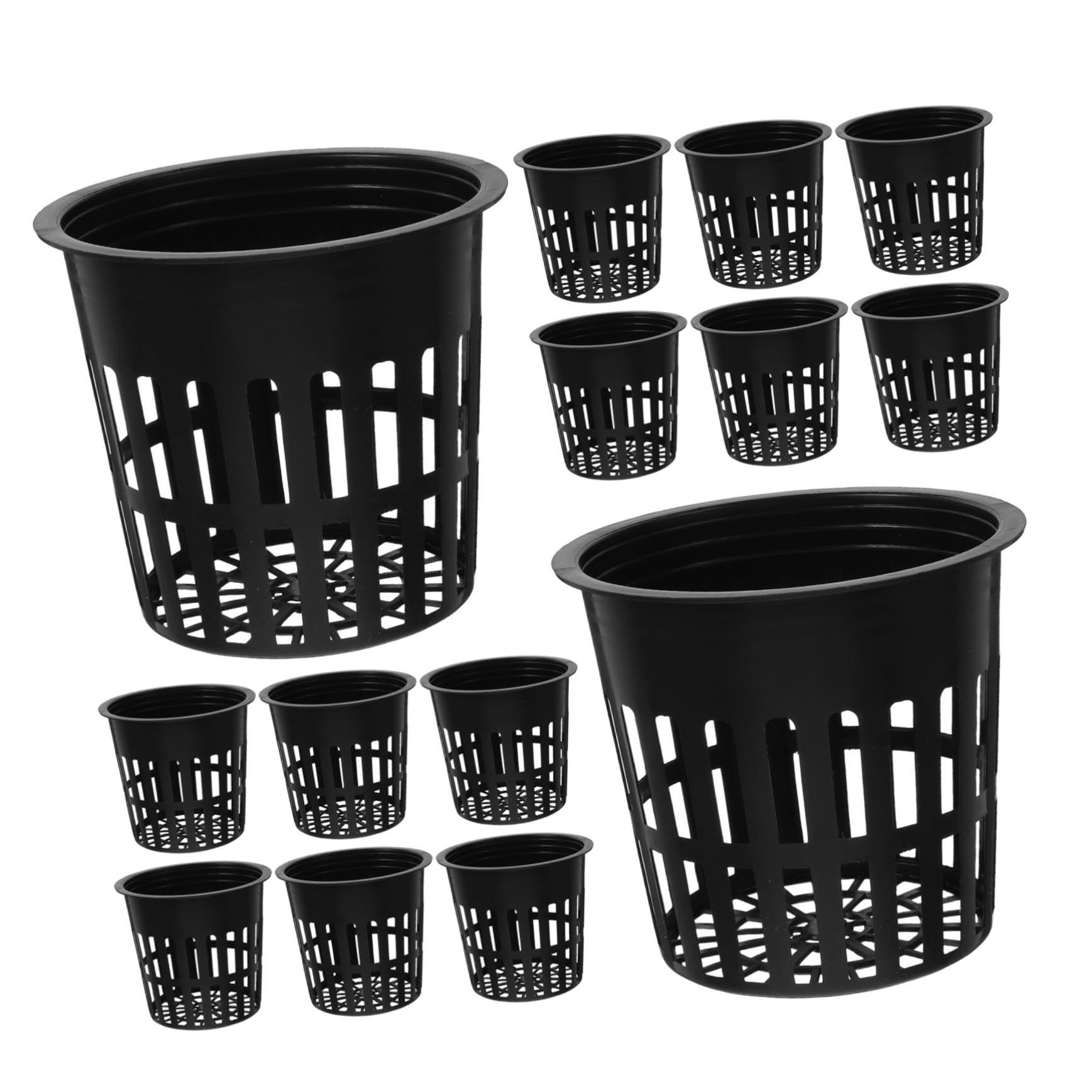 Pots réseau plastique hydroponiques pour un support aéré des racines