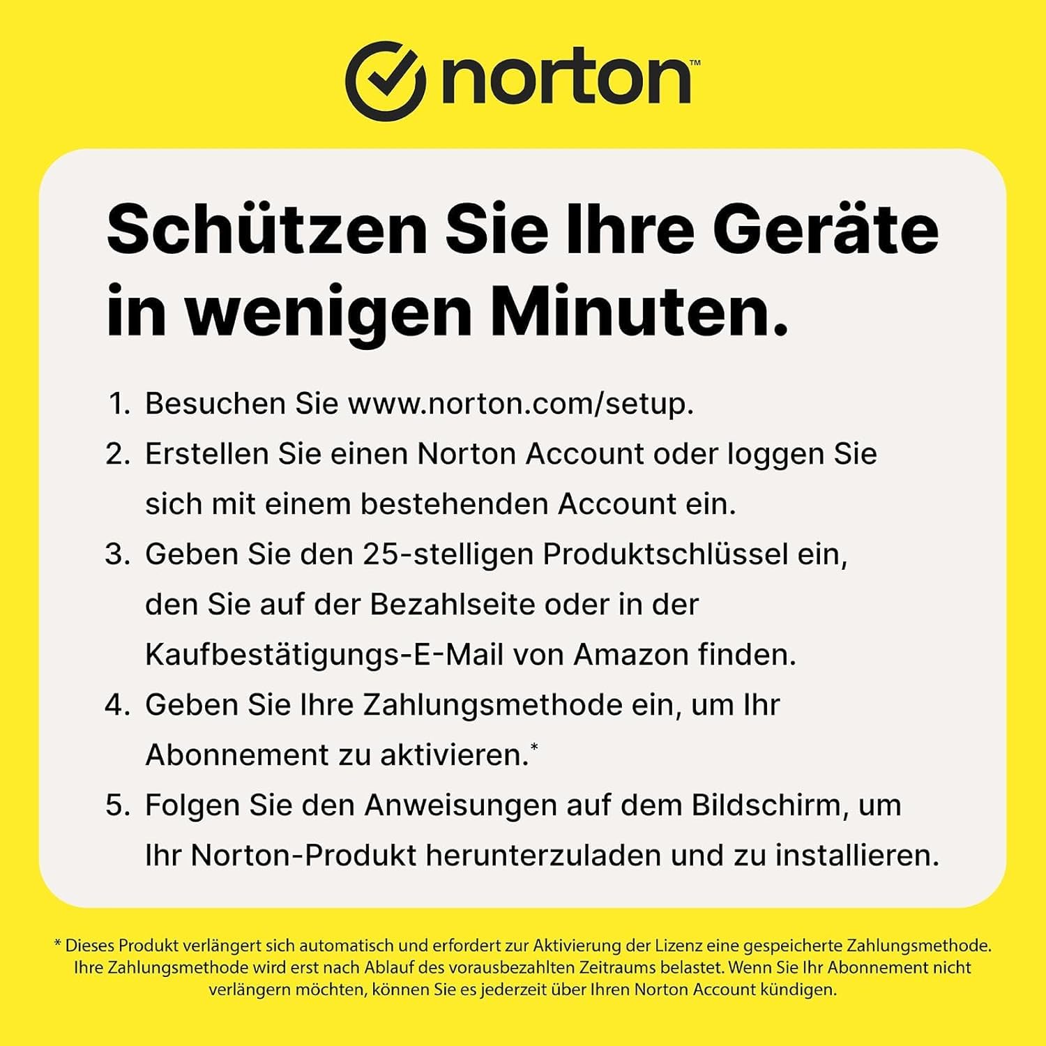 Norton 360 Deluxe mit extragroßer Backup-Kapazität – Amazon Exklusiv* 25GB zusätzlicher Cloud-Backup Speicher. Antivirus Software für 3 Geräte und einem Jahr Laufzeit