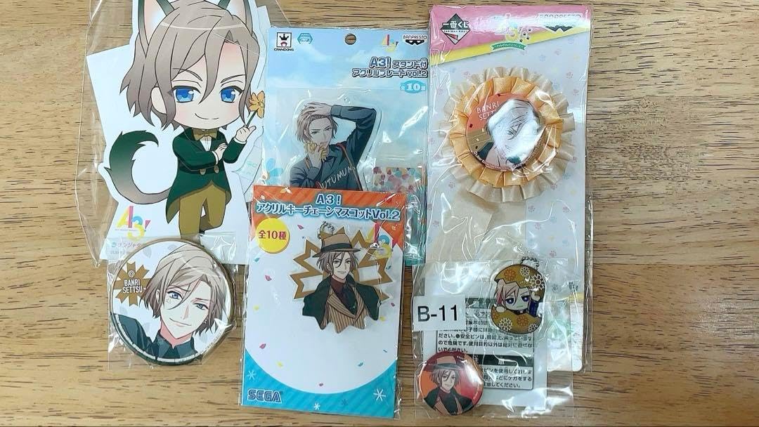 A3! 万里 缶バッジ 缶バ VIVID BRIGHT EP AGF 纏め売り A3! 万里 A3! AGF 万里セット 缶バッジ 缶バ VIVID BRIGHT EP AGF