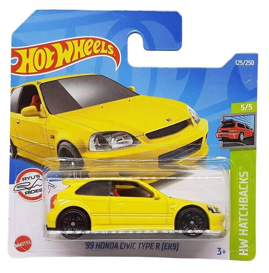 ミニカー Hot Wheels Honda Civic TYPE R EK9 1/43 Hot Wheels - ´99 Honda Civic Type R [EK9] - HW Hatchbacks 5