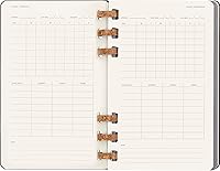 Vista 6 de Moleskine Agenda académica en espiral 2024, 12M, grande, negro, tapa dura (5 x 8.25)