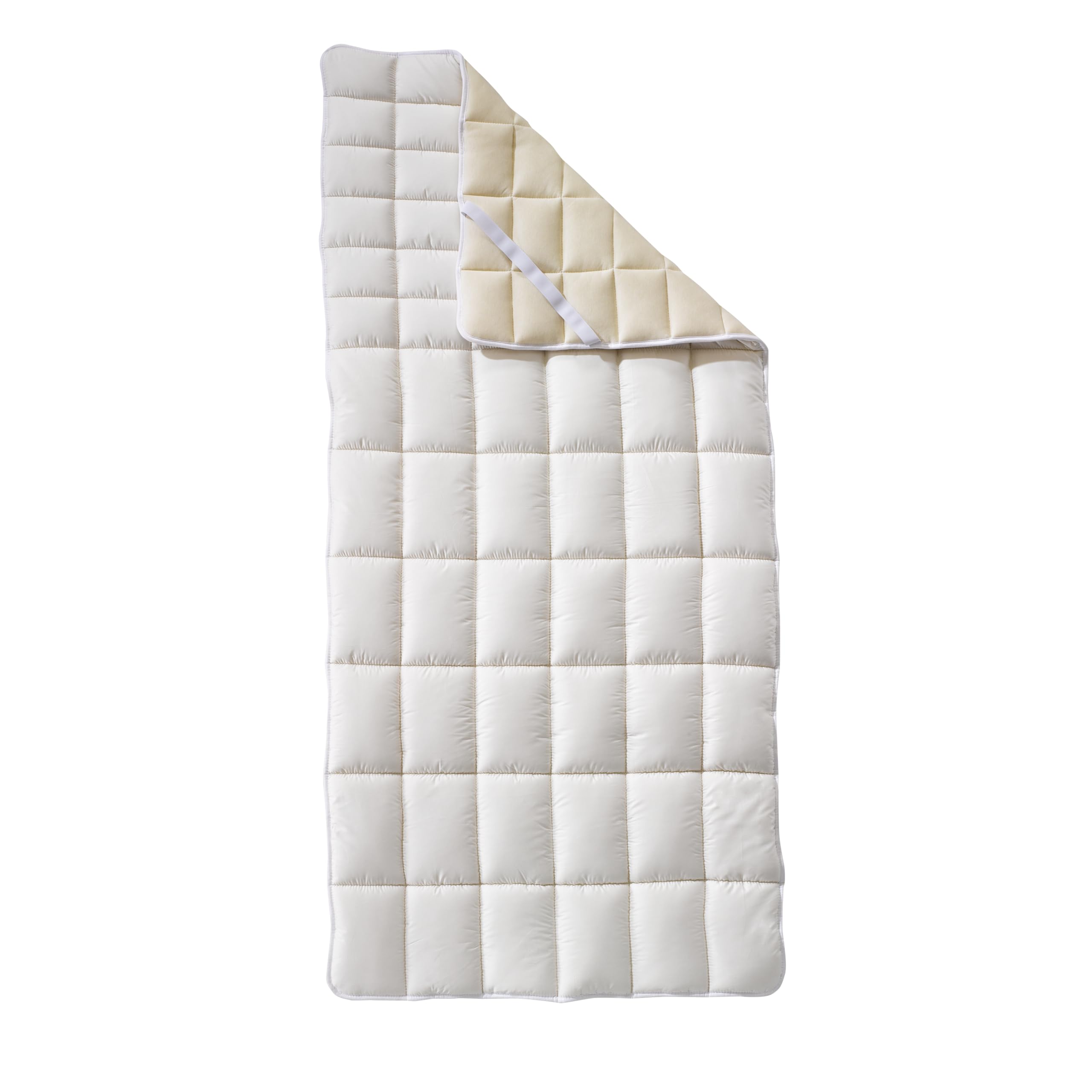 billerbeck Topper COSIDORM Nature – 90 x 200 cm – nakładka na materac – ochraniacz na materac i łóżko kontynentalne – reguluje wilgotność