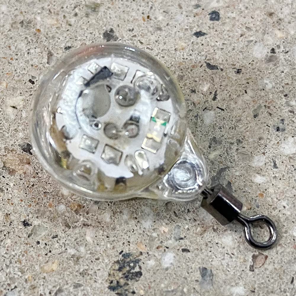 3Pcs Pesce Deep Drop Underwater LED Lure Light Flash Lamp Underwater Esche Luminose Esche da Pesca Squid Bass Spoon Attrezzatura da Pesca Grande Luce