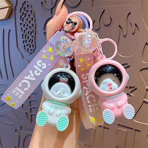 Miniatura 5 de Cute Keychain For Women With Sunset Lamp Bear Pendant Couple Kawaii Keychain Cat Car Keys Keychains