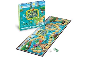 Educational Kids Games for Kindergarten, Learning Resources Math Games Sum Swamp Game