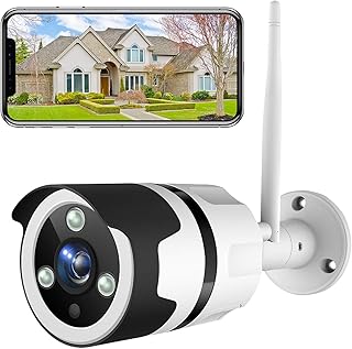 Netvue Telecamera Wi Fi Esterno1080P FHD Videocamera Sorveglianza Compatibile con Alexa Rilevamento di Umano Movimento Visione Notturna Audio Bidirezionale Netvue Telecamera Wi Fi Esterno1080P FHD Videocamera Sorveglianza Compatibile con Alexa Rilevamento di Umano Movimento Visione Notturna Audio Bidirezionale