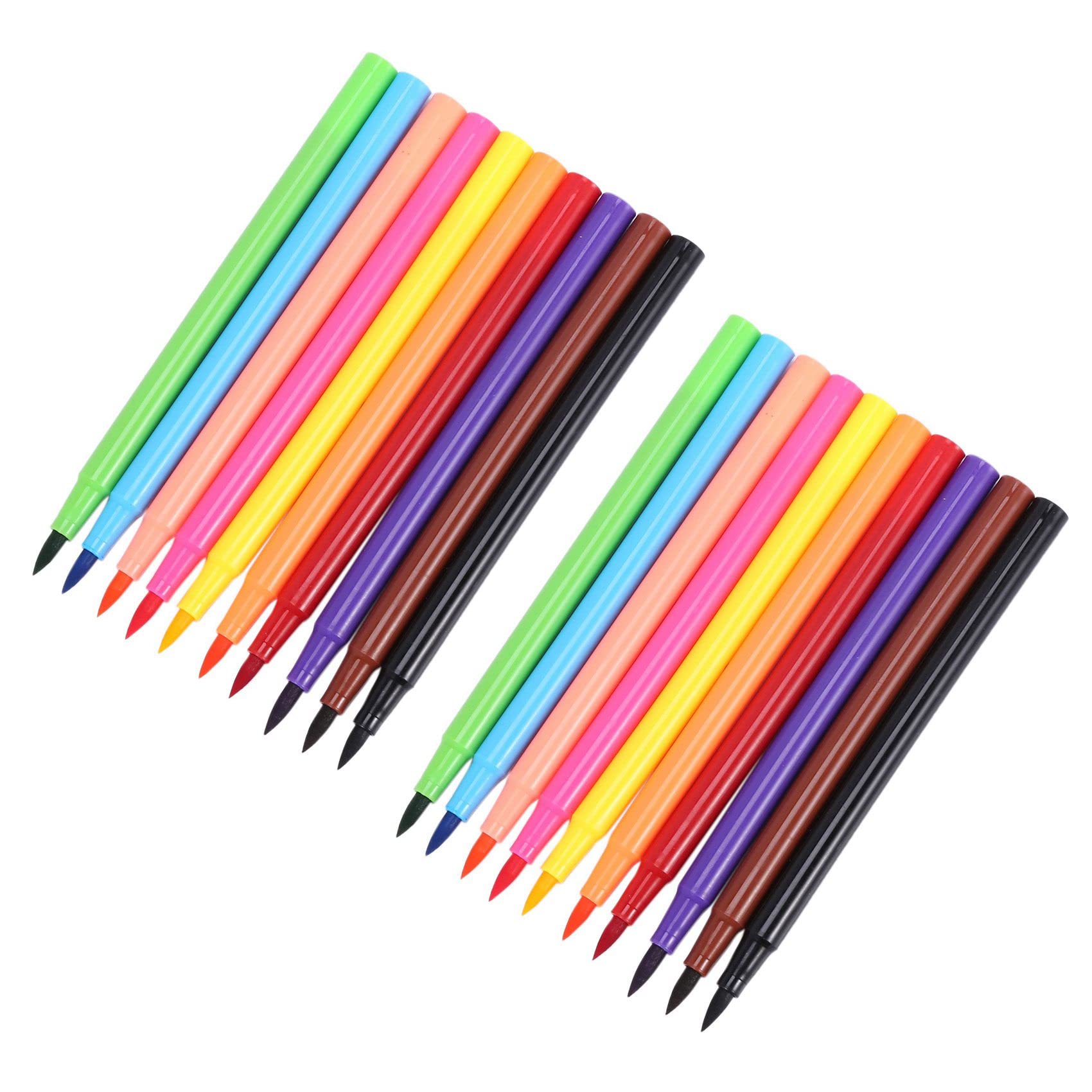 PENGY Lot de 20 stylos à pigments comestibles - Pour dessin de , gâteaux - Outils de décoration de gâteaux