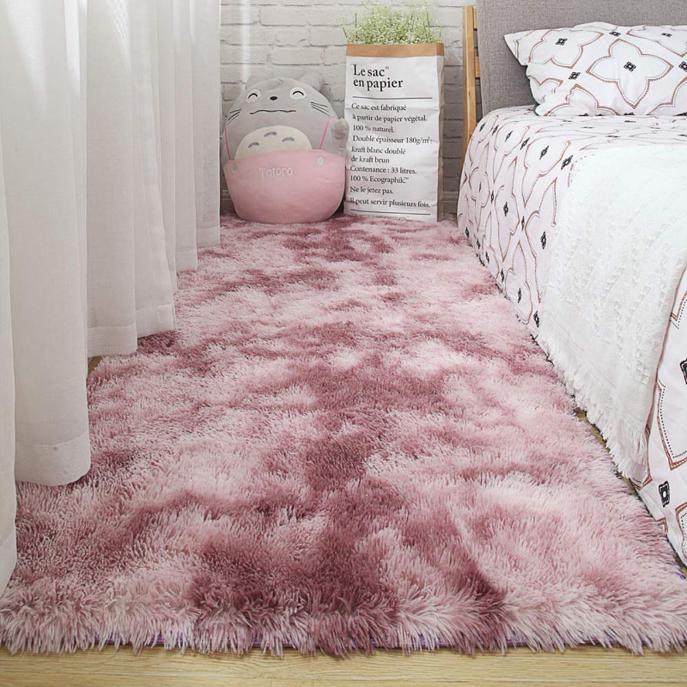 VBGHB Ultra Soft Area Rug,Plush Shag Rug Floor Mat,Fluffy Sheepskin Rug for Home Decor Kids Bedrooms Nursery Rug-d 200x250cm(79x98inch)