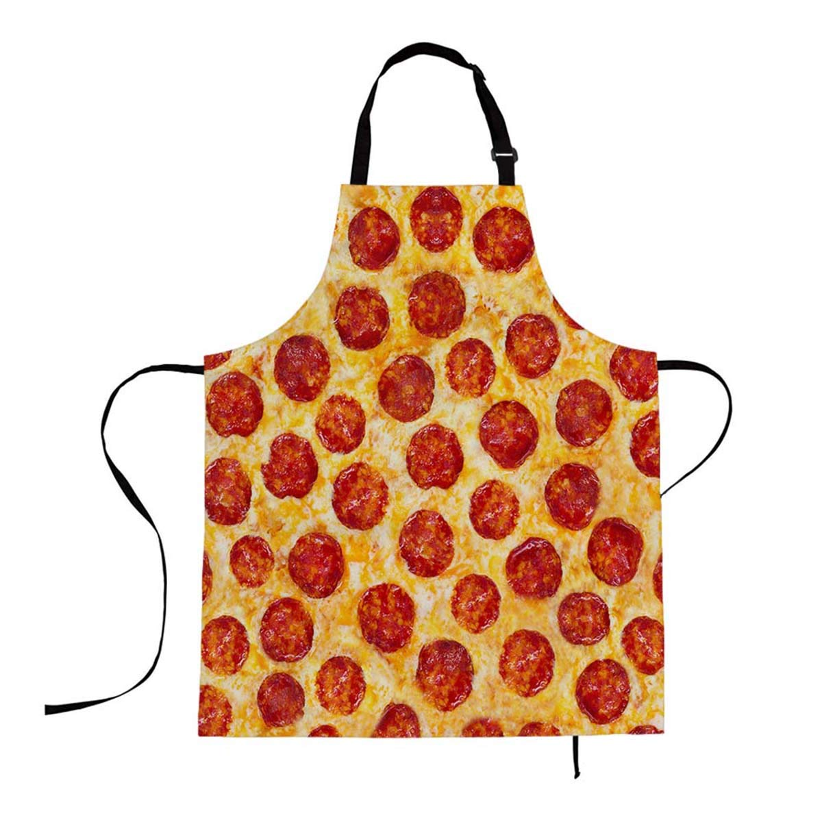 Mugod Bible Verse When I Wake Up You are Still with Me Quote Adjustable Neck Kitchen Apron for Men Women Cooking 27X31