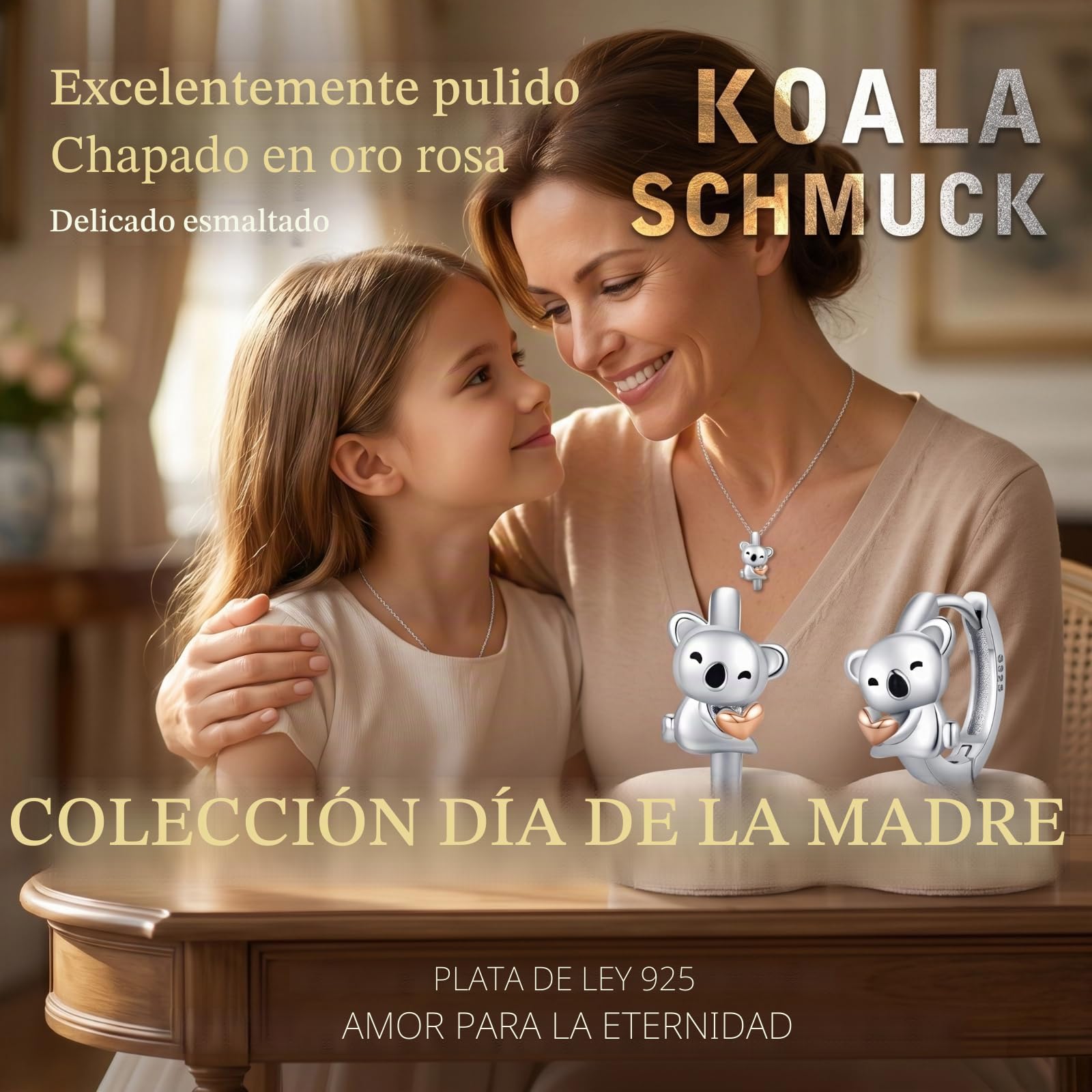 REDSUN Pendientes de aro de unicornio/koala/perezoso/delfín para niña, plata de ley S925, pendientes Huggie Koala, animales, joyas regalo para mujeres, niños, hija, nieta, madre, regalo de cumpleaños