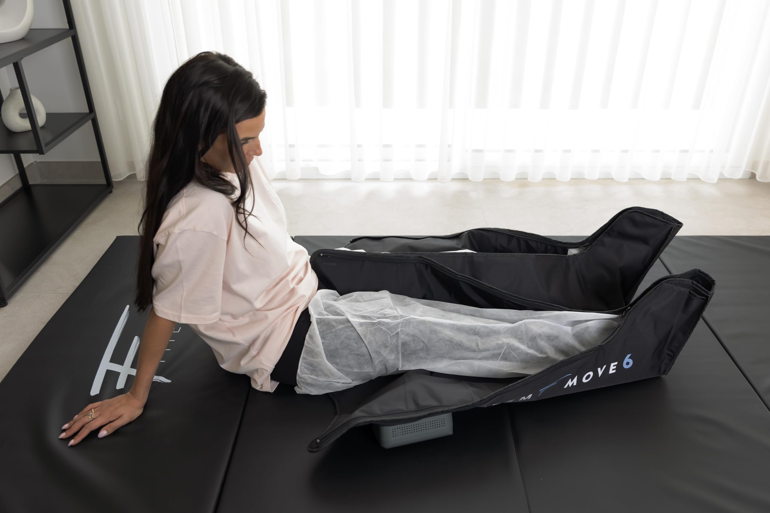 FITEM – Lot de 25 Paires de Sous-Bottes Jetables pour Pressothérapie – Taille Universelle – Tissu Non Tissé Respirant – Hygiène et Confort pour Pressothérapie, Drainage Lymphatique & Kinésithérapie