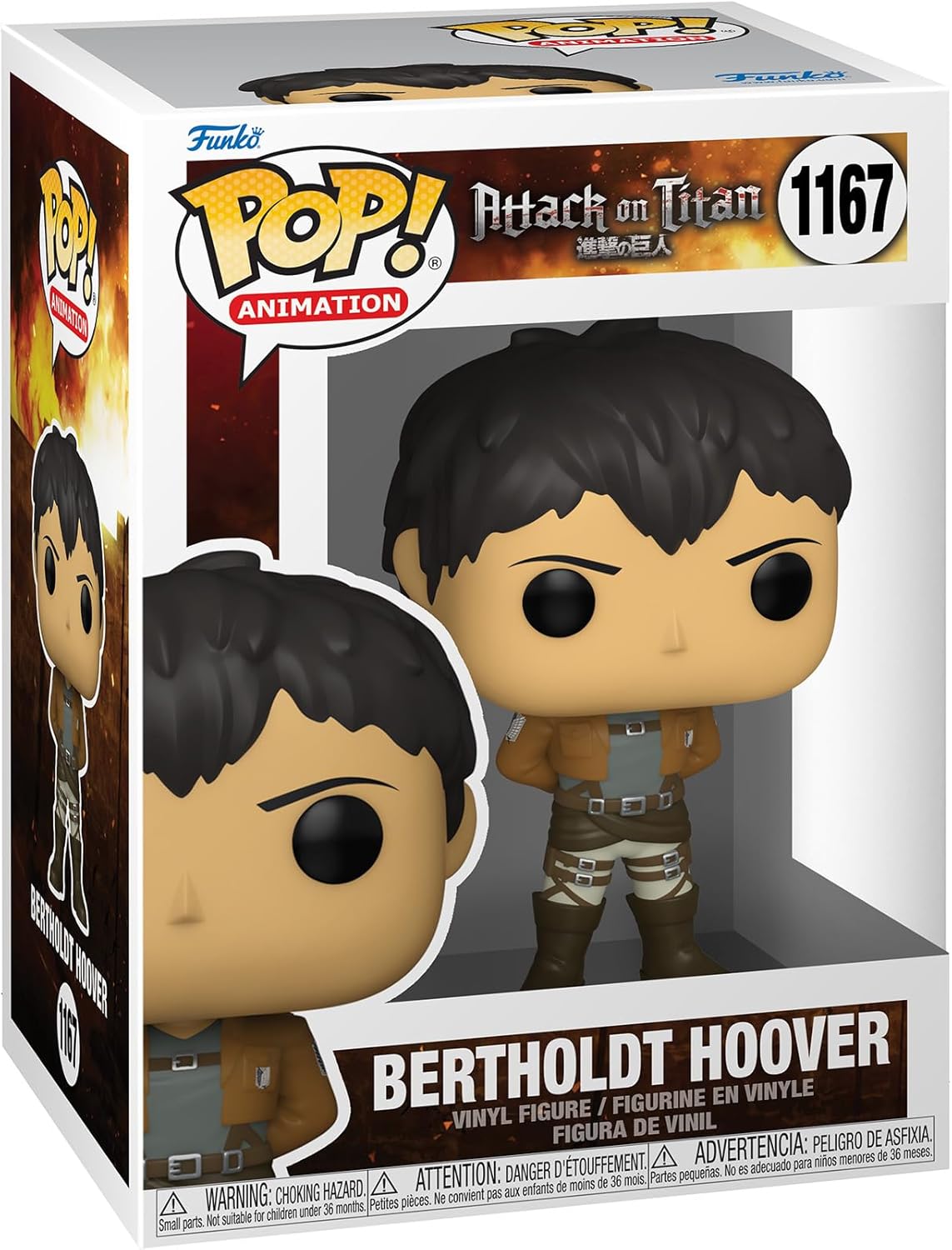 Funko Pop! Animación: Ataque a los Titanes – Bertholdt Hoover