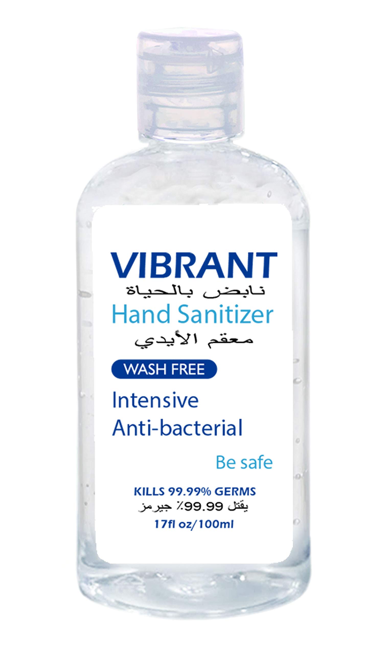 Vibrant Intensive Anti-Bacterial Hand Sanitizer, 100 ml