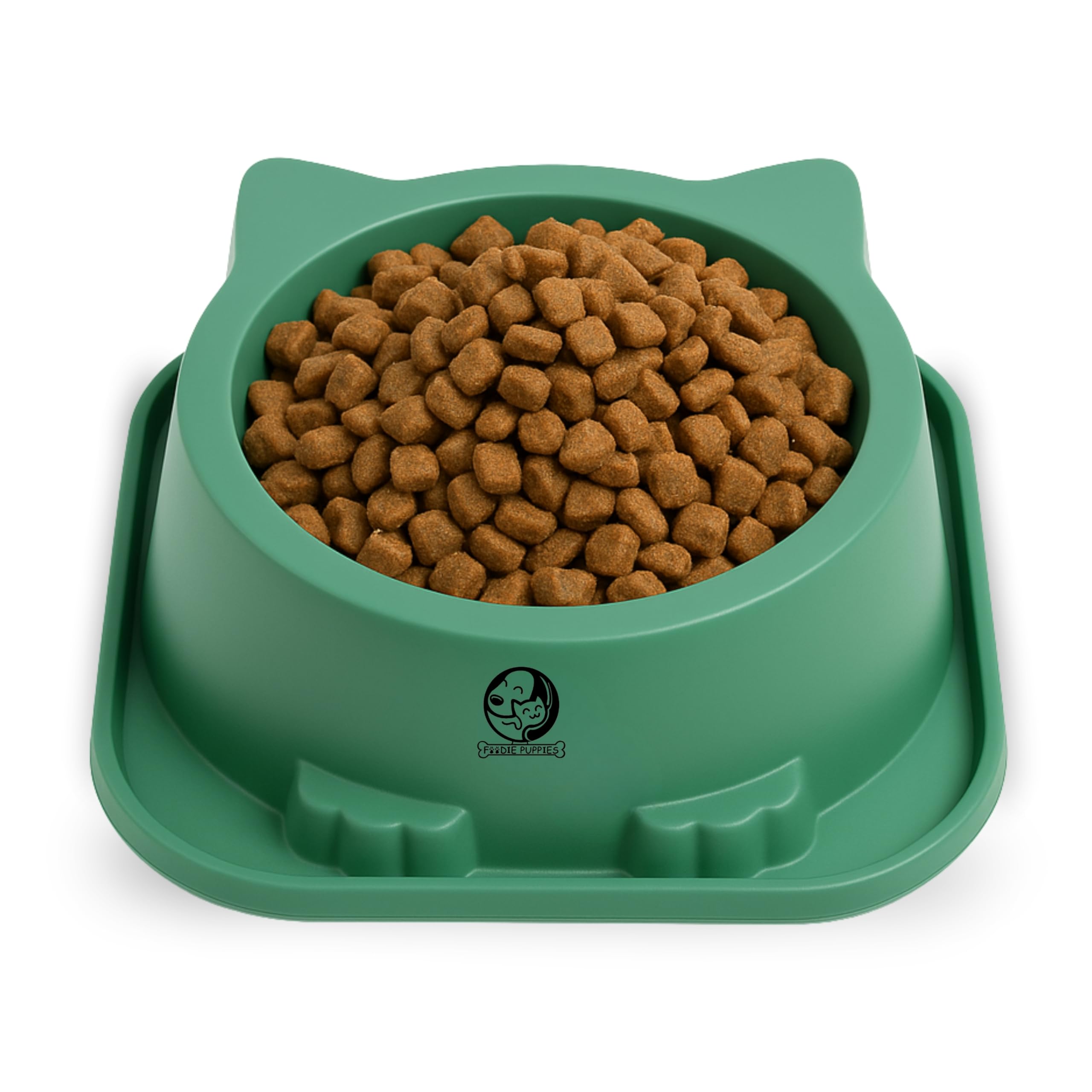 Foodie Puppies Tilted Cat Feeding Bowl