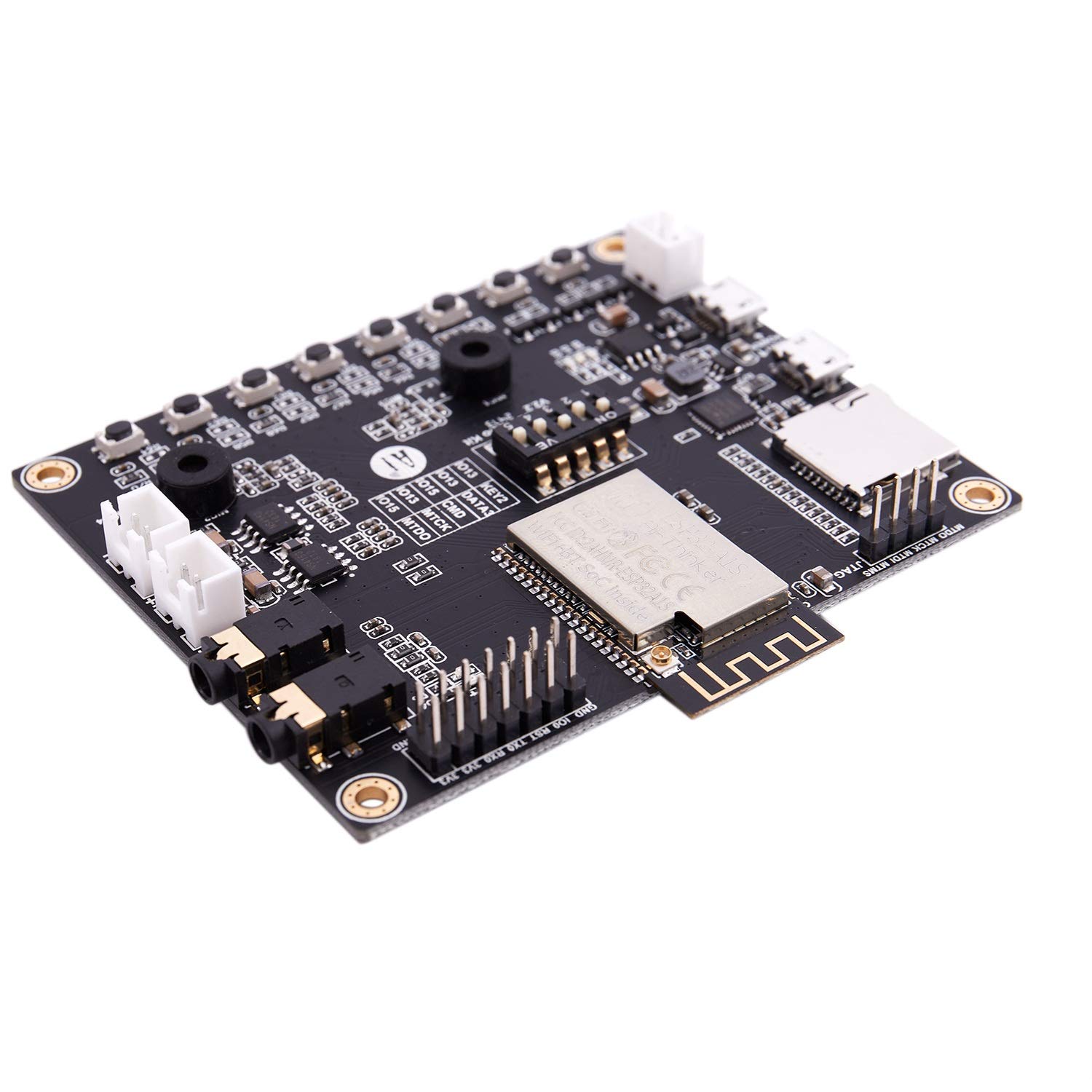 Module Bluetooth WiFi Esp32-Aduio-Kit SéRie Esp32 vers WiFi/Carte de DéVeloppement Audio Ad32-Aduio-Kit avec Esp32-A1S