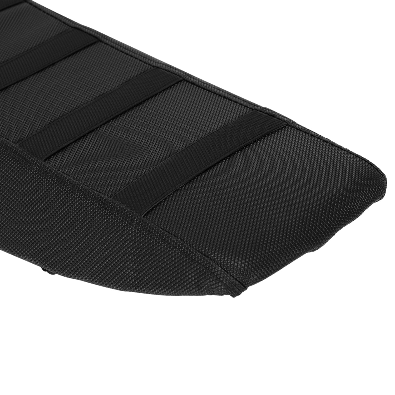 AnXin Motorrad Sitzbankbezug Universal Greifer Sitzbezug Gummi Soft Skin Covers Fit for Most of Dirt Bike Sie SX CRF KXF RM YZ YZF KLX 125 250 150 200 250 350 450 Dirt Pit Bike Off Road Schwarz