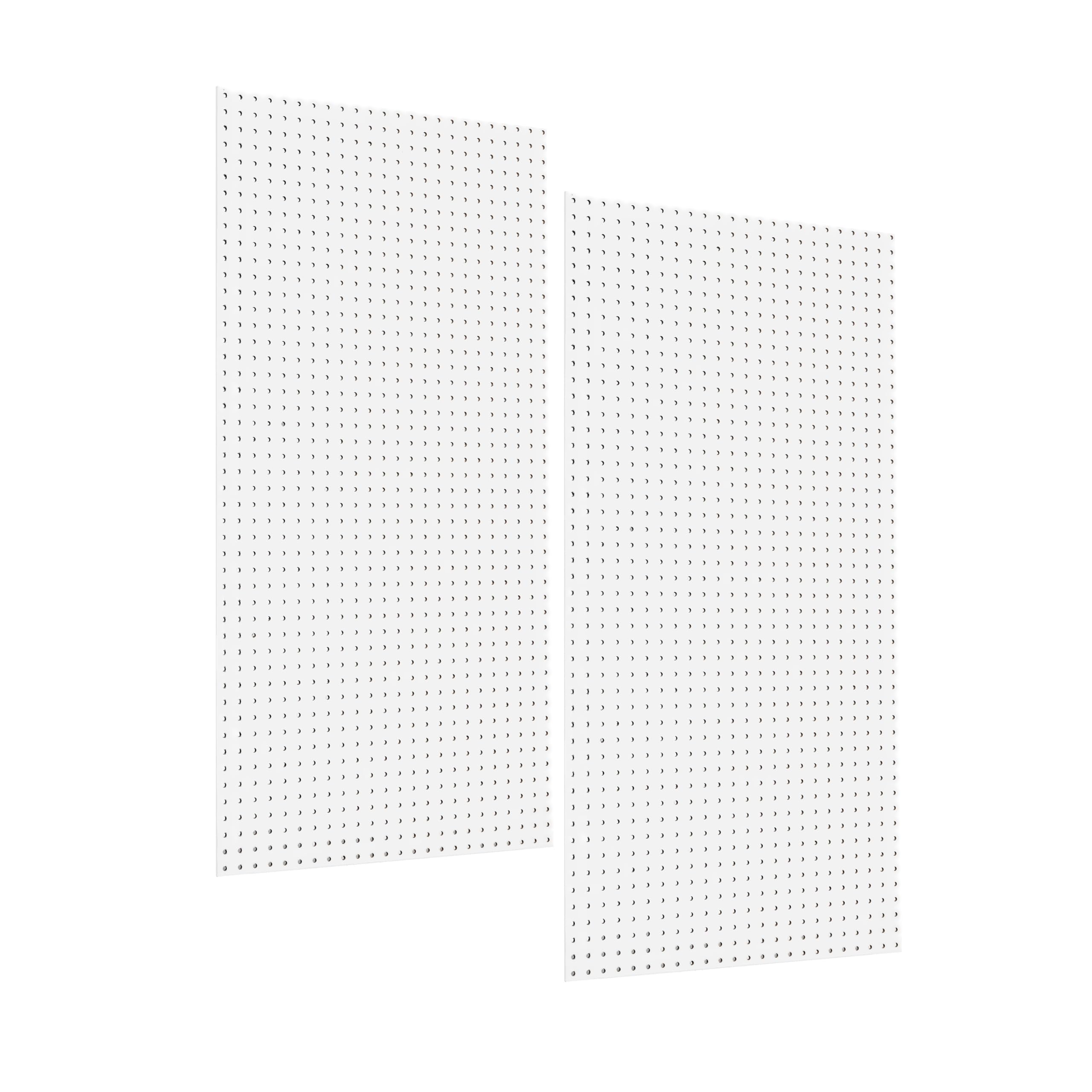 Triton Products DB-2 DuraBoard Polypropylene Pegboards 24" x 48" x 1/4" with 1/4" Hole Size, 2-Pack, White