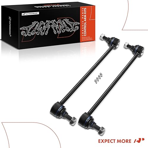 Miniatura 9 de A-Premium 2 eslabones de barra estabilizadora delantera, compatibles con Honda Pilot 2006-2015, Acura MDX 2006-2013, ZDX 2010-2013