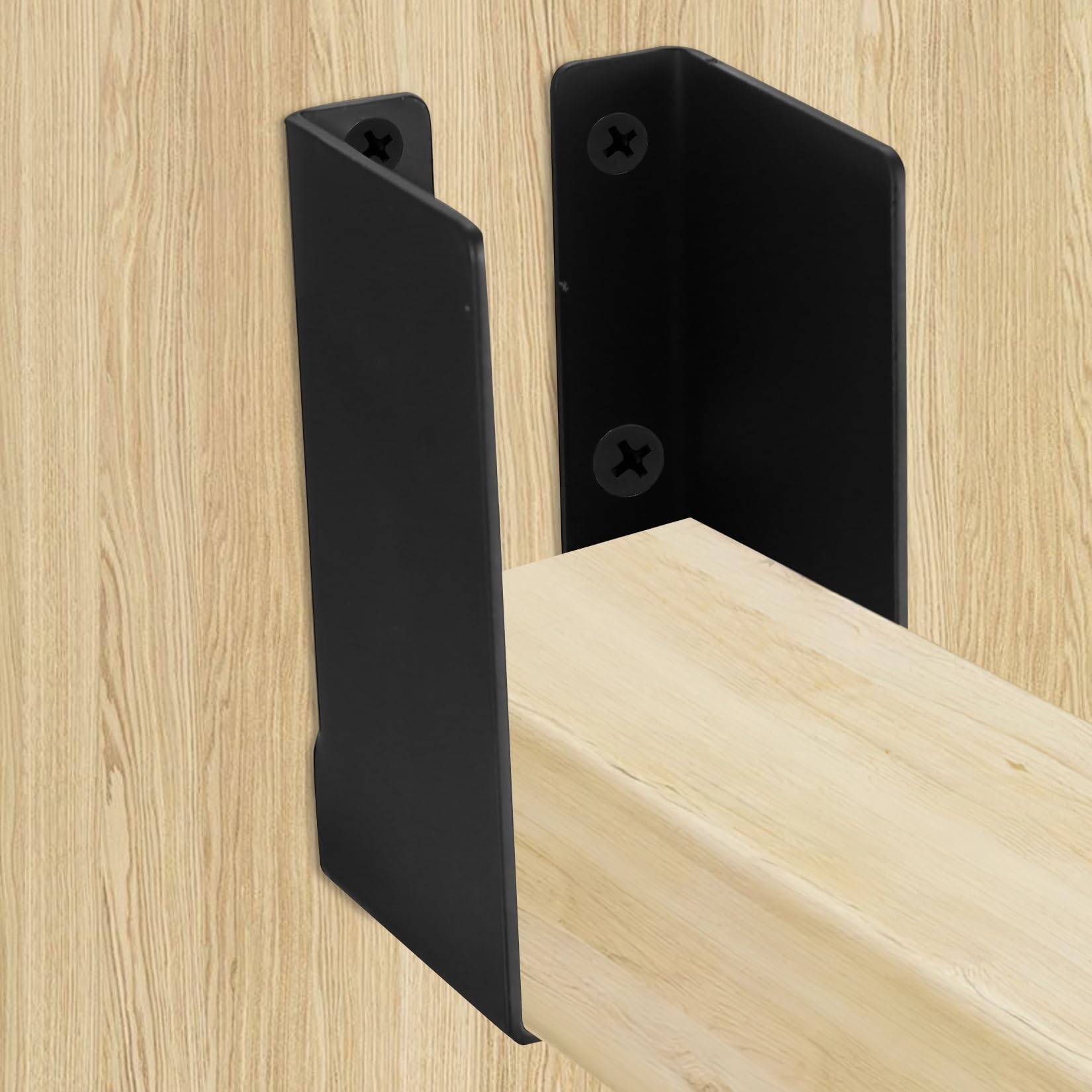 Lot De 2 Fixations Cachées Pour Solives 2x4 - Équerres De Charpente - Neuf - Sans Marque