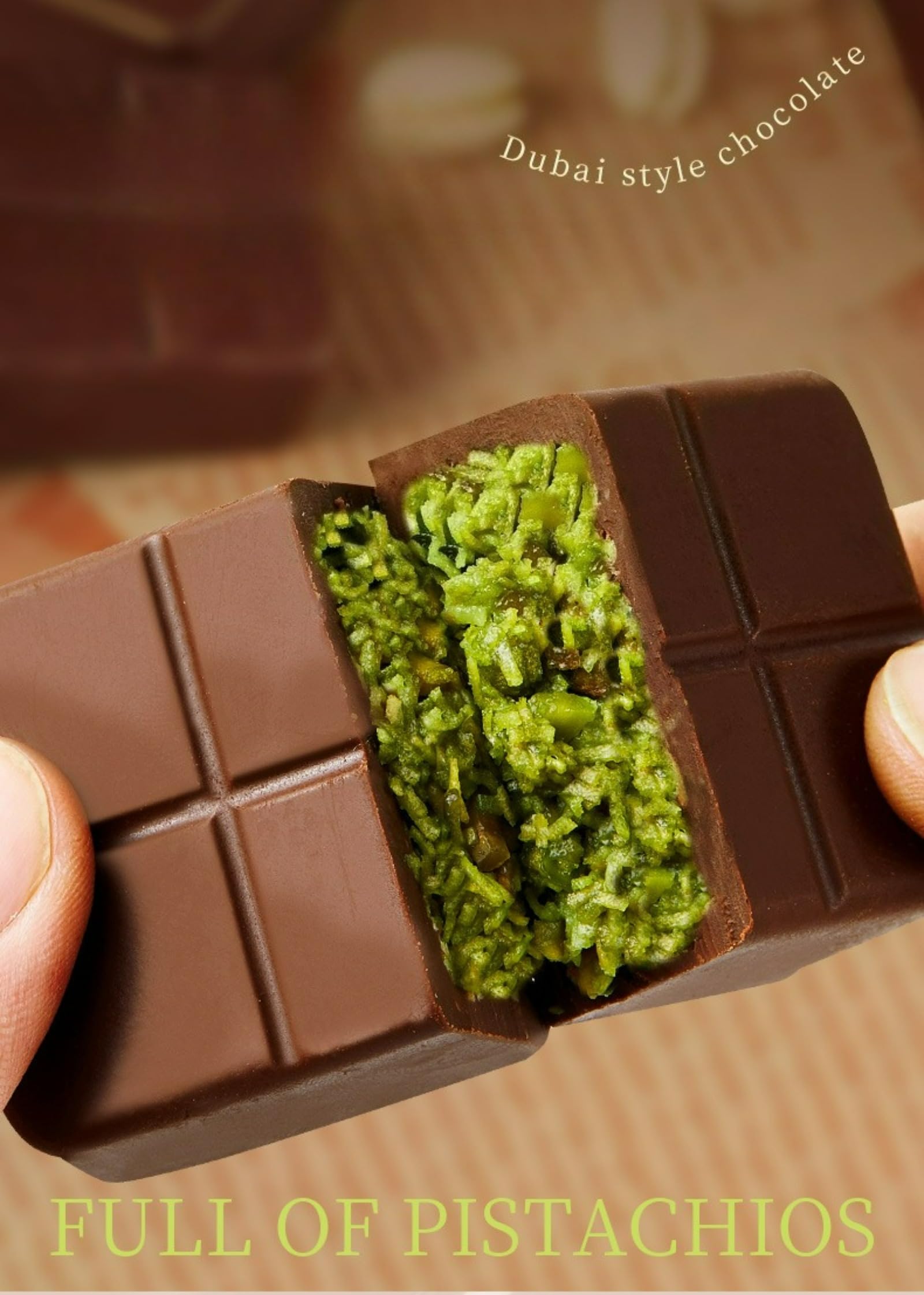 Amazon | ドバイチョコ ピスタチオ 65g DUBAI PISTACHIO CHOCOLATE 58