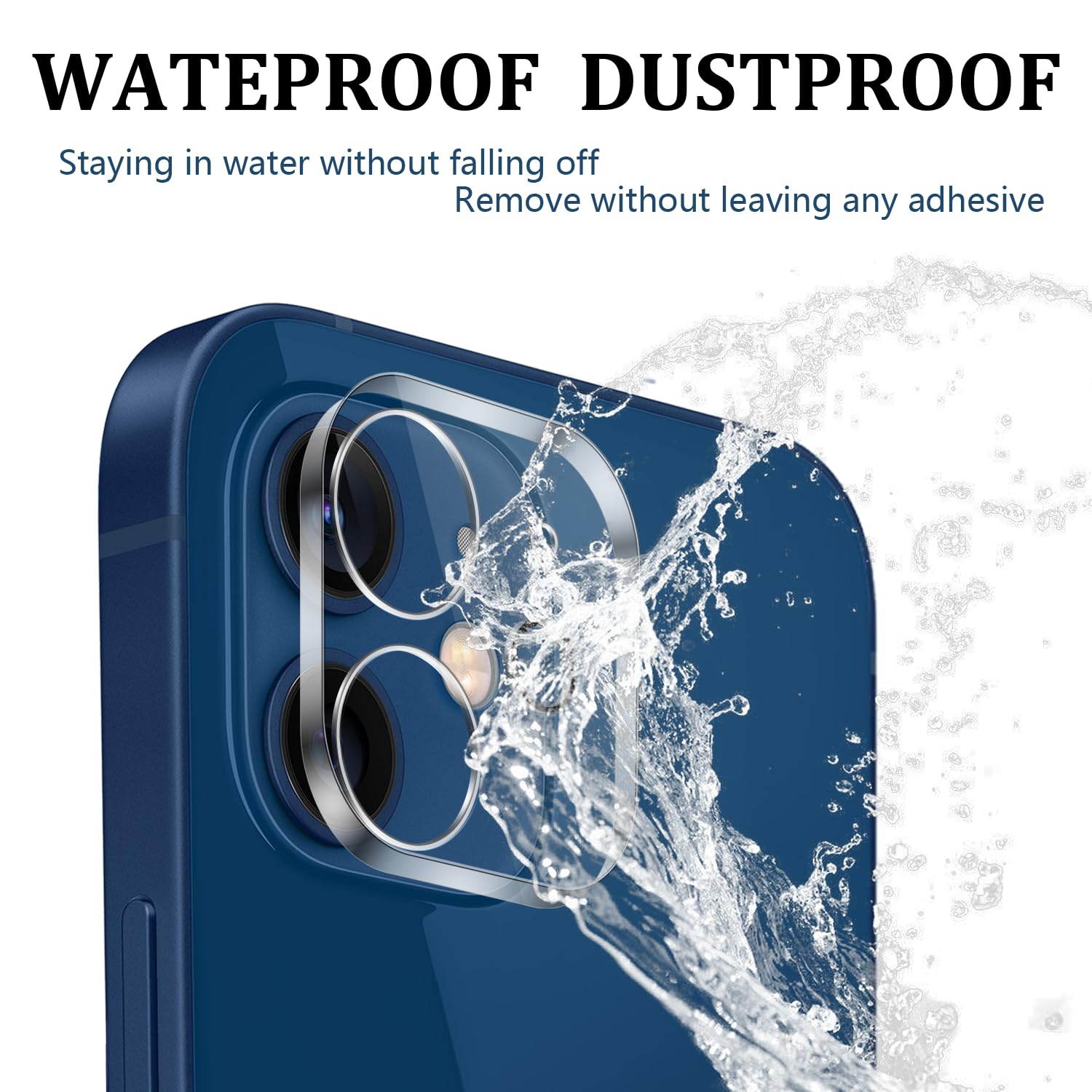 Protettore Fotocamera Ringke Protettore Per Obiettivo Fotocamera IPhone 12/ Pro/Max/Mini, Vetro Temperato Ringke, Confezione Da 3 Pezzi Protezione Fotocamera IPhone - Foto 7