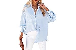 Women's Striped Collared Shirt