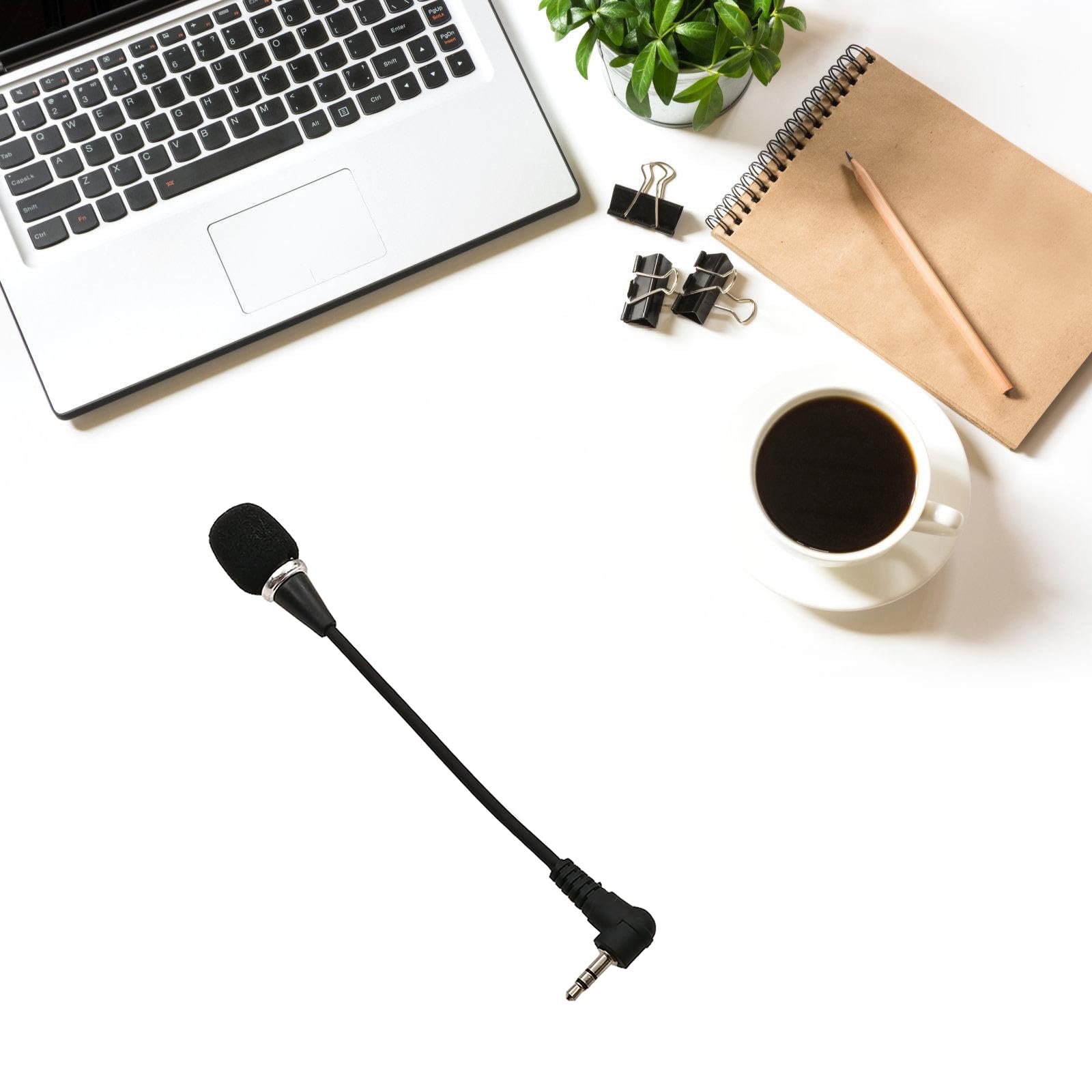 Microphone Externe Portable 3,5 mm Plug and Play