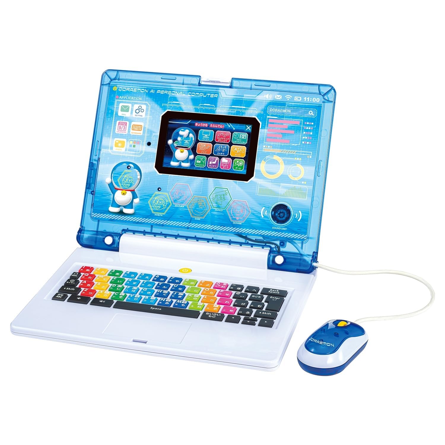 ドラえもんAIパソコン　アダプター付き Amazon.co.jp: [バンダイ(BANDAI)] ドラえもんAIパソコン【日本