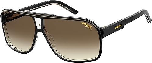 Carrera Grand Prix 2S - Gafas de sol rectangulares para hombre y mujer, paquete con kit de cuidado de gafas de diseñador iWear
