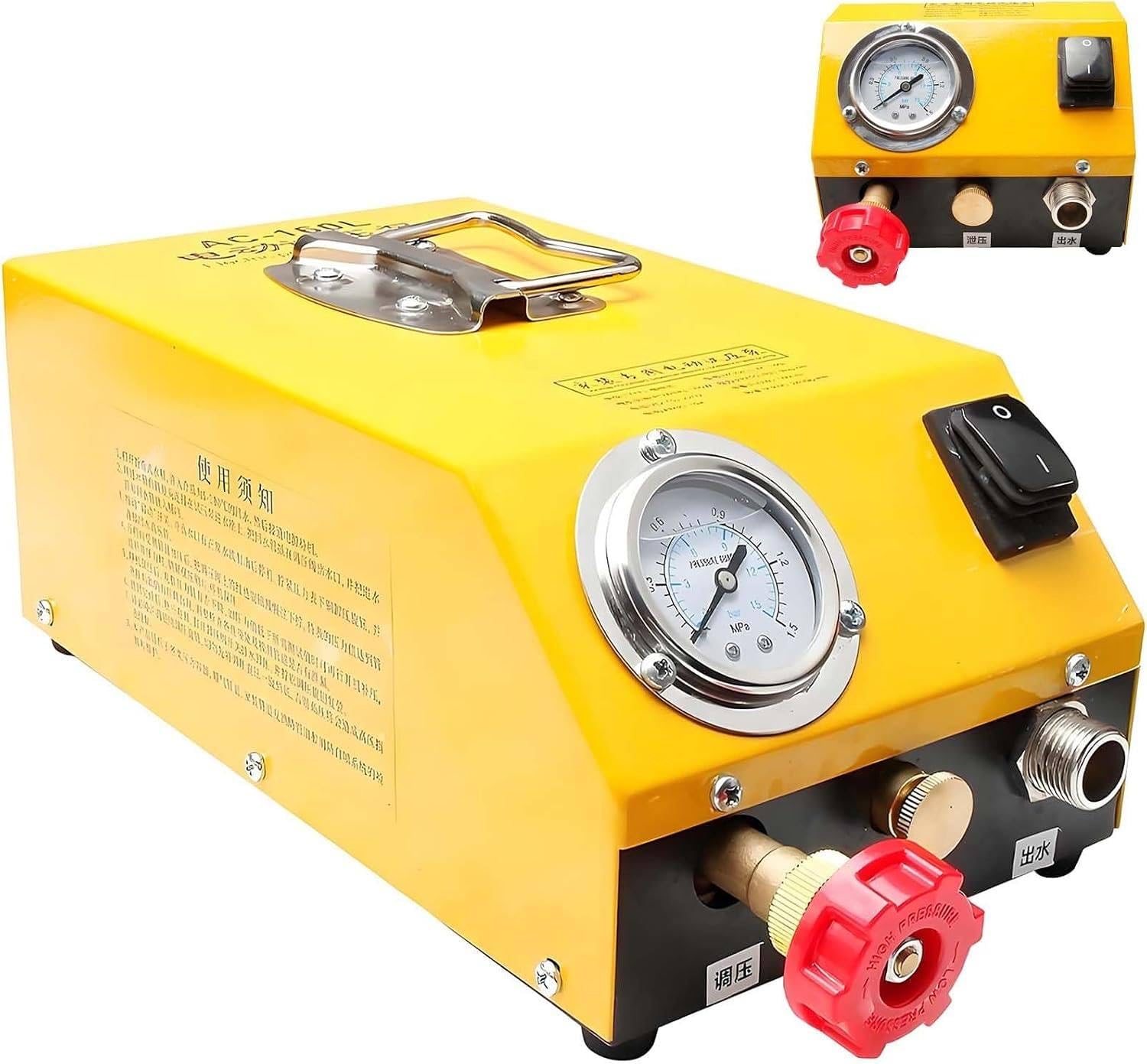 Hydrauliczna Pompa Do Prób Ciśnieniowych Plug-In-20KG