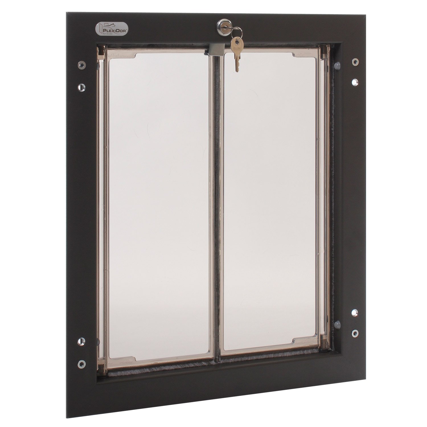 Buy PlexiDor Performance Pet Doors for Dogs and Cats Door Dog Door with Lock and Key Bronze