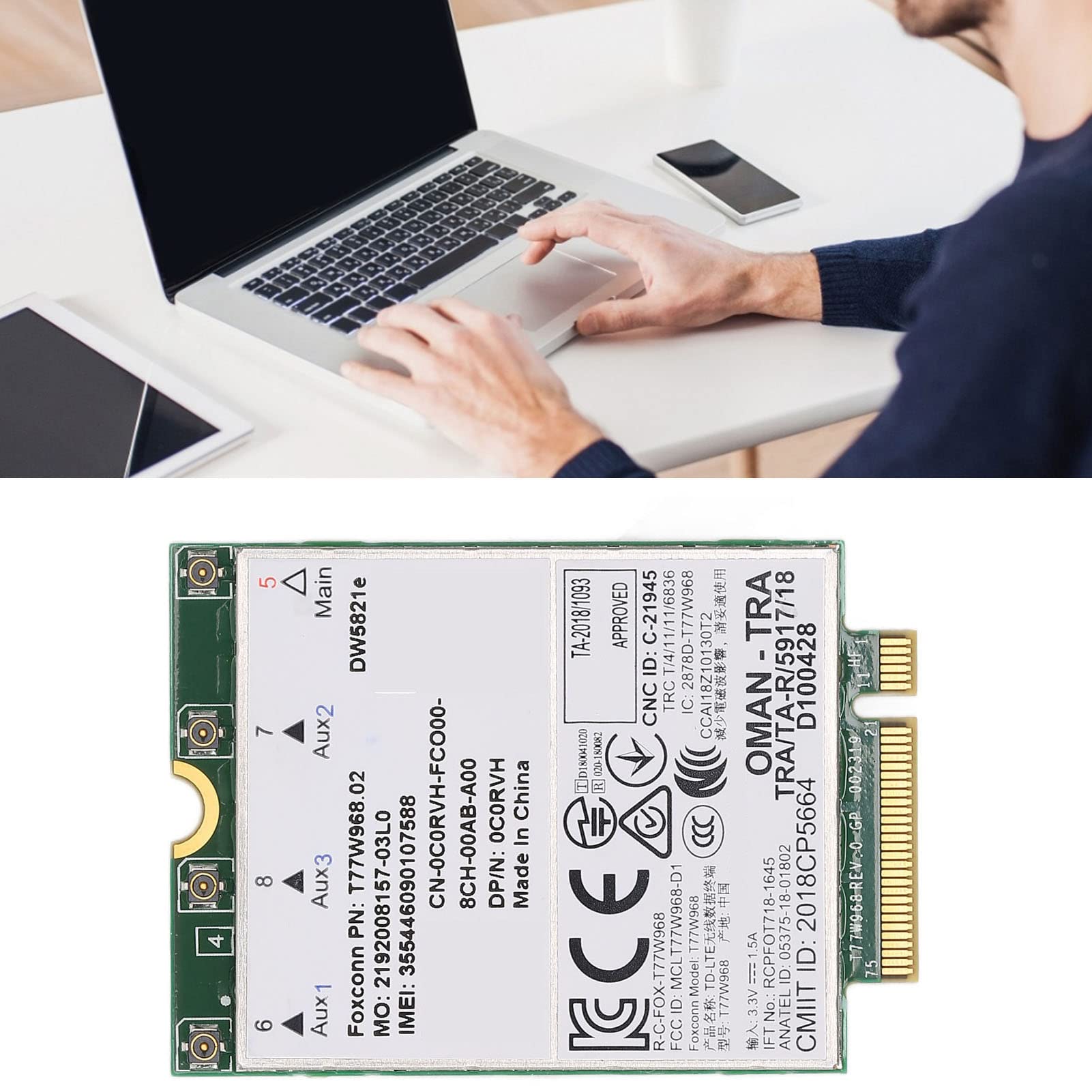 Scheda Netta Wireless Supporto per Trasmissione Rapida Posizionamento PCB Accessori per Laptop Wireless