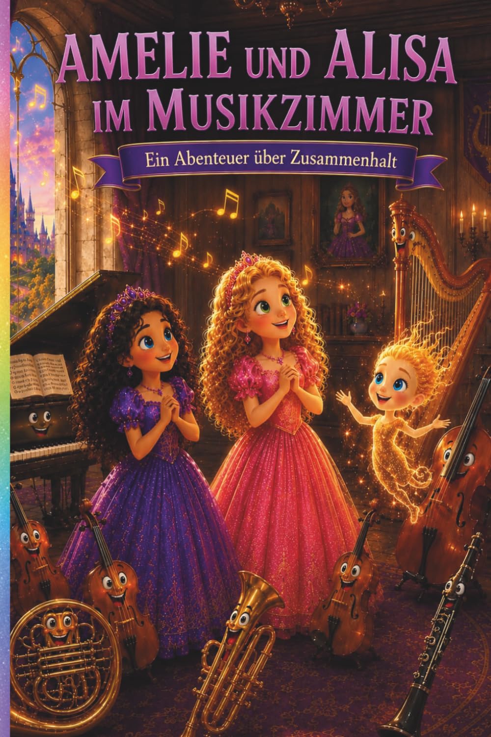 Amelie und Alisa im Musikzimmer: Ein Abenteuer über Zusammenhalt
