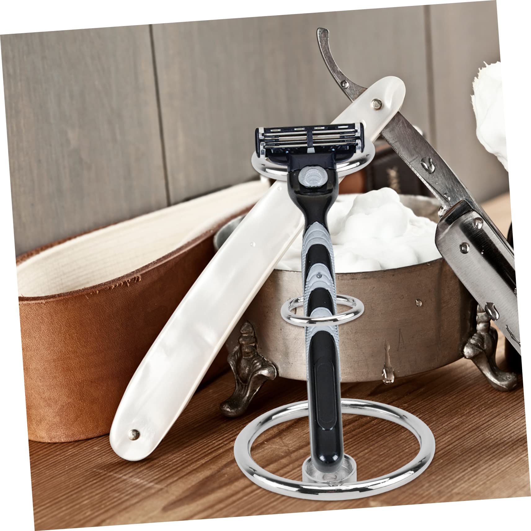 Didiseaon 3 Pz Rastrelliere Per Utensili Da Barba Rasoio Da Uomo Organizzatore Del Kit Del Rasoio Supporto Per Pennelli Da Rasoio Porta Pennelli Da Barba Supporto Porta Rasoio Kit Da Barba