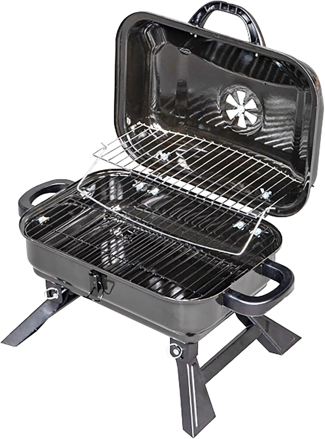 Charcoal Grills，18Inch Charcoal BBQ Grill, Portable Small