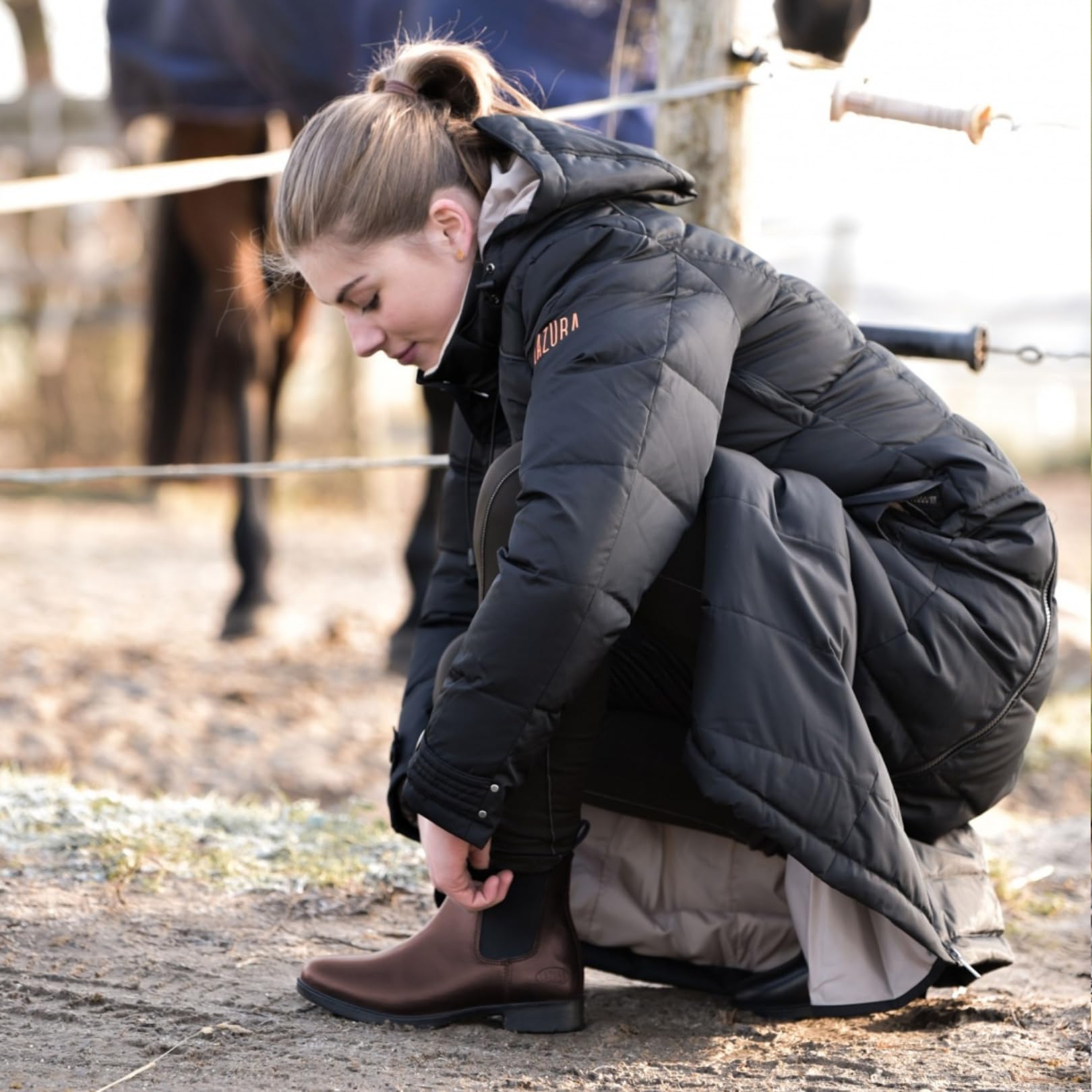 Lazura - Jodhpur Winter Reitstiefeletten Classic – Gr. 36-45