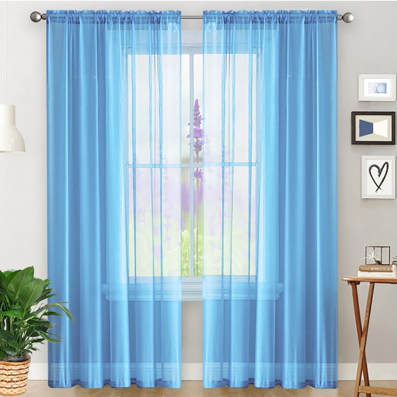 Amazon｜遮光カーテン 断熱カーテンライナー 230 x 210 cm レース 白