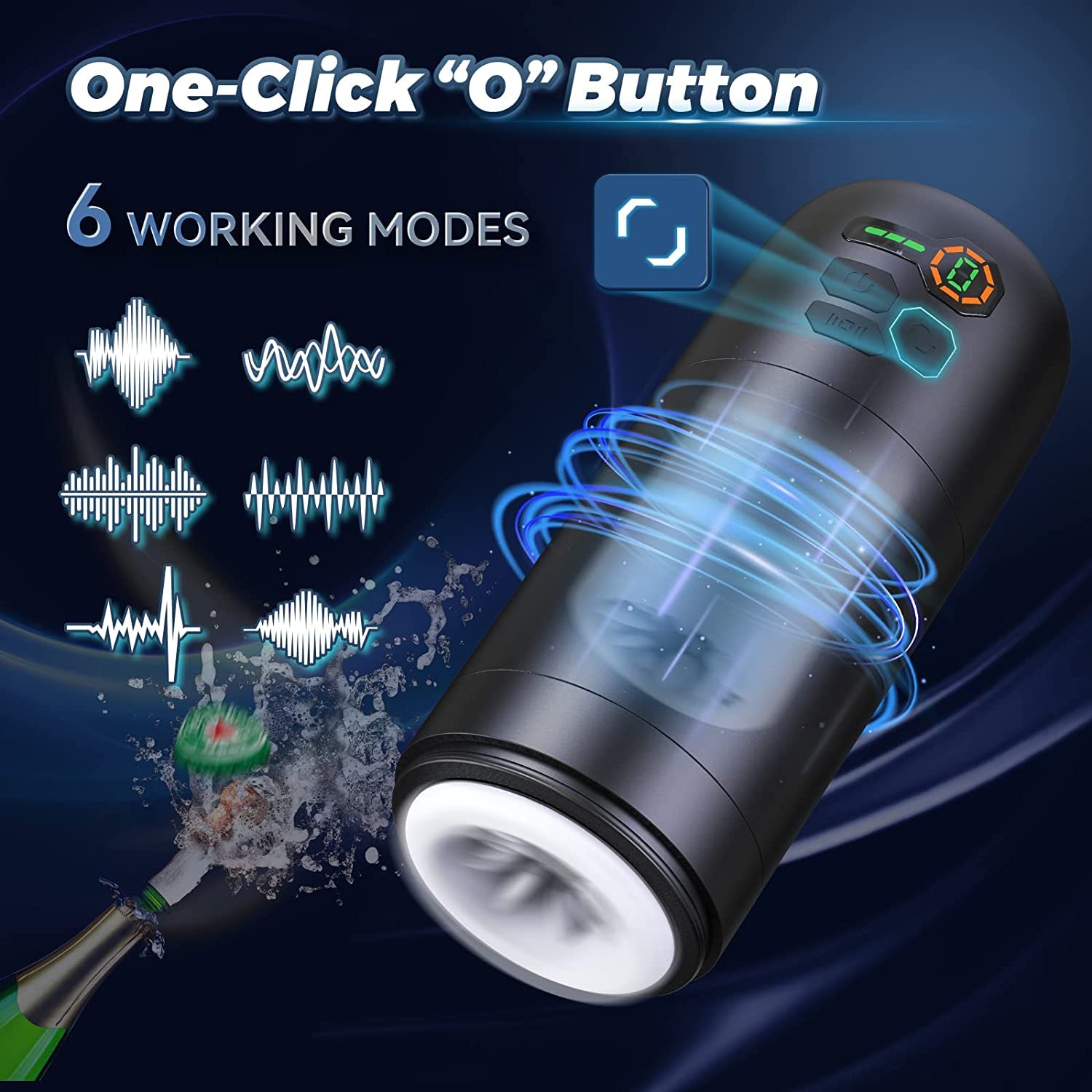 Electric Masturbator Cup with 6 Rotating Massage Functions, Automatic  Realistic Masturbating with 4D Vagina Pussy, Waterproof Pocket Pussy Sex Toy  for Men : Amazon.de: Health & Personal Care