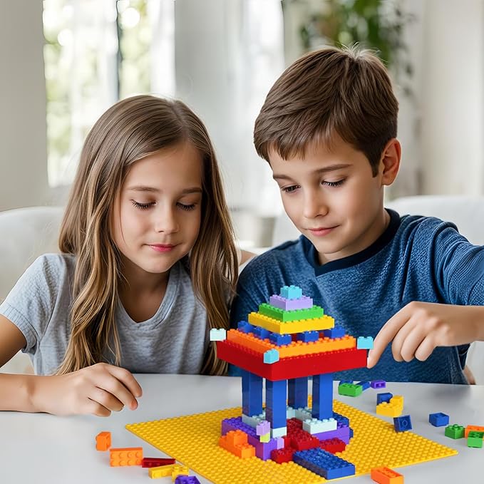 Classic Base Plates, 32x32 Stud Square Building Bricks Baseplates