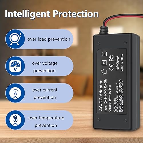 Miniatura 6 de Cargador de batería de arranque NOCO Boost compatible con NOCO GB70 GB150 GB250+ GB251+ GB500 GB500+ Genius 56W 14V adaptador de cable de