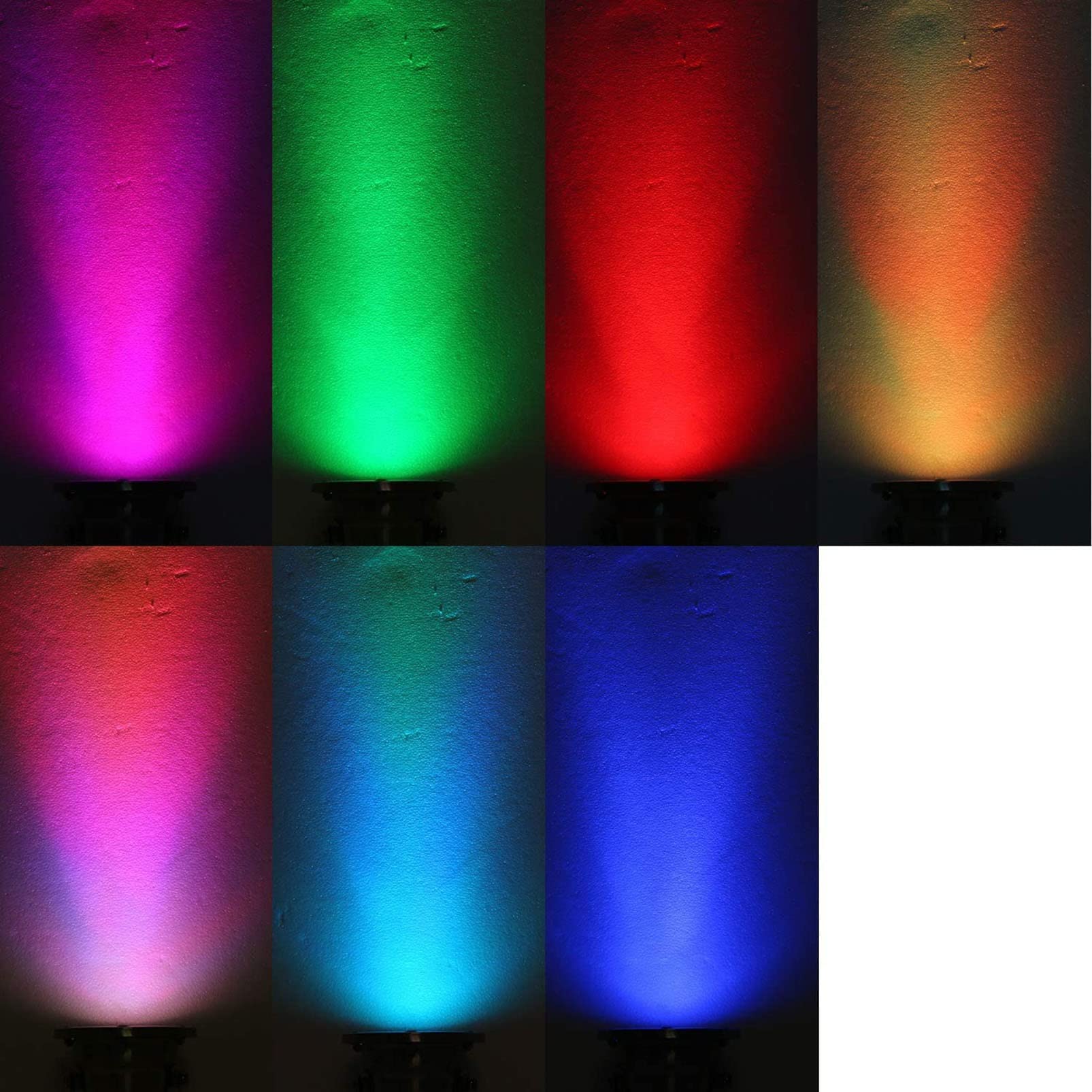 LED-Unterwasserleuchte – Pool- Und Springbrunnenbeleuchtung, IP68 Wasserdicht, Farbwechselnder Spot, Geeignet Für Die Landschaftsbeleuchtung Von Schwimmbädern, Springbrunnen(Green,9w(24v))
