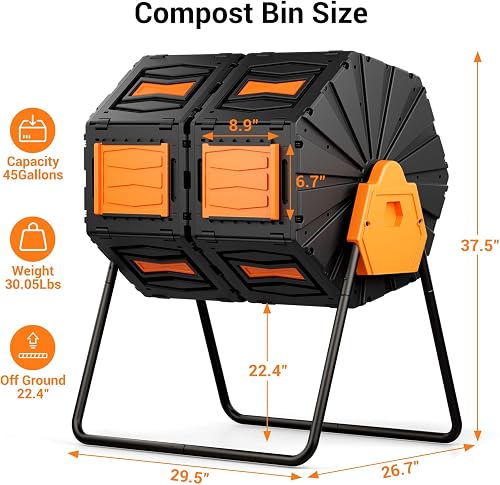 Compost Tumbler Dual Chamber Won't Spin? 5 Fixes Before You Replace It 8 Thumbnail 8