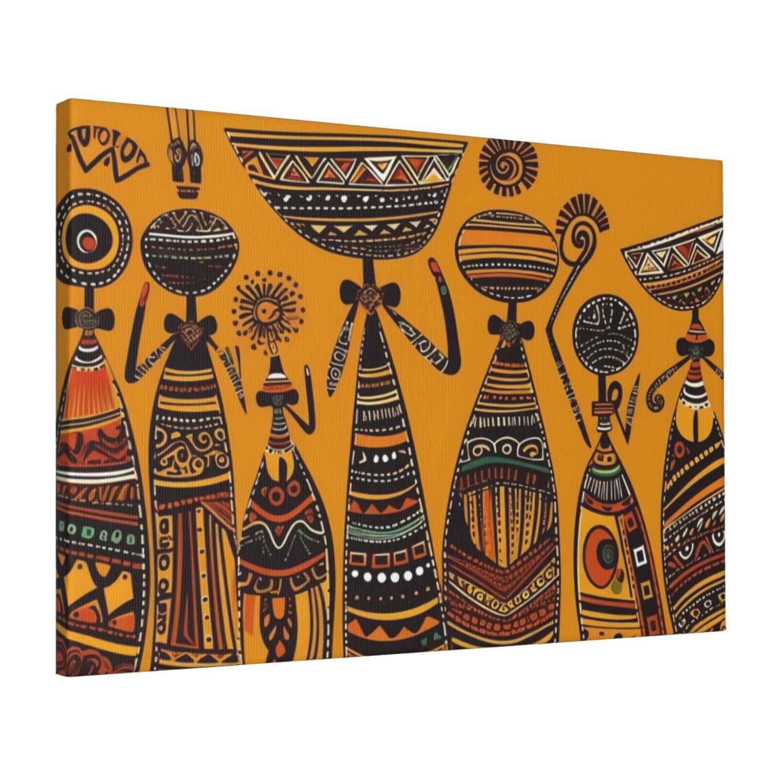 Toile culture africaine creative impression HD de qualite premium - 8