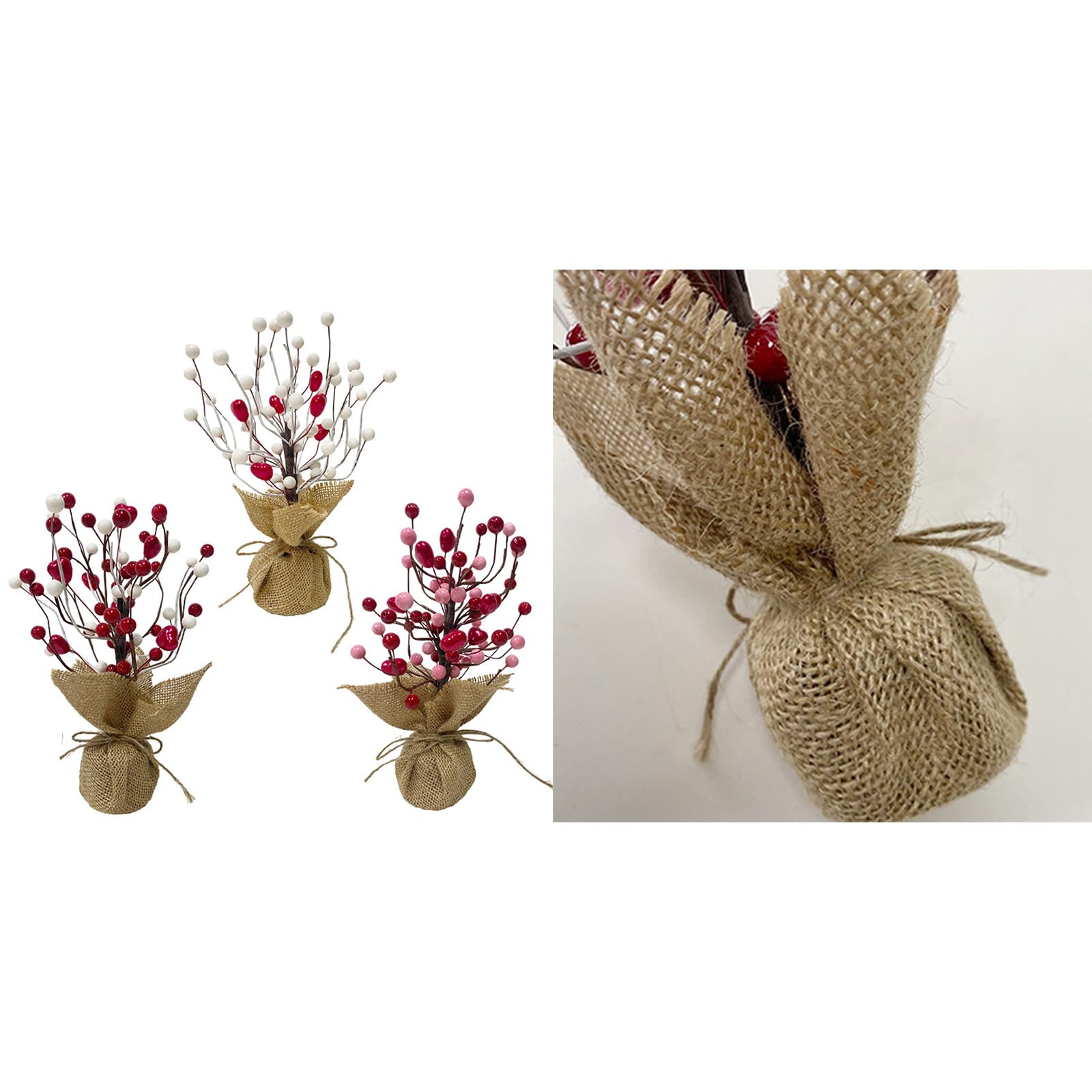 Árbol Artificial Decorativo con Forma de corazón, Ideal para Bodas y Fiestas de San Valentín (A09374)